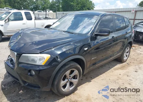 2011 BMW X3 xDrive28I from USA, damaged, VIN 5UXWX5C59BL700125